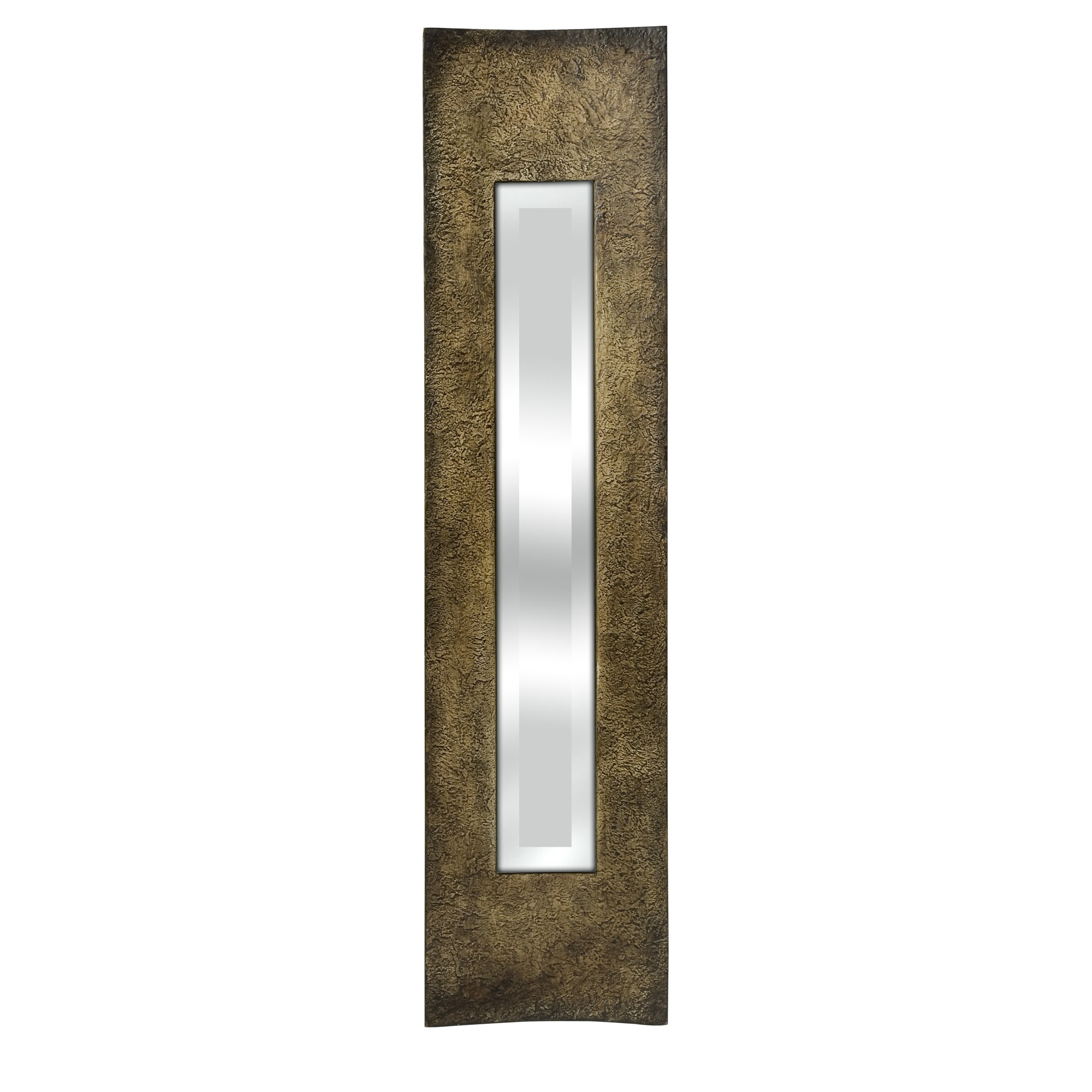 World Menagerie Narrow Rectangle Brown Wall Mirror & Reviews Wayfair.ca